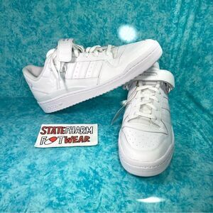 Adidas Forum Low White Men's Retro Leather Low Top Shoes Sneakers